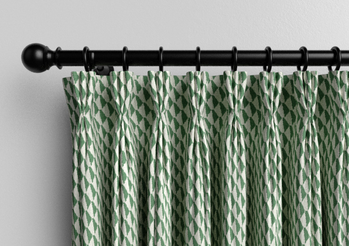 Jaipur, Bottle Green - Made to Measure Curtains - Image 11